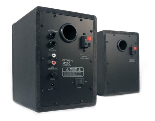 Imagen 3 de 5 de Par De Monitores De Estudio 4 Pulgadas 30w Artesia M200