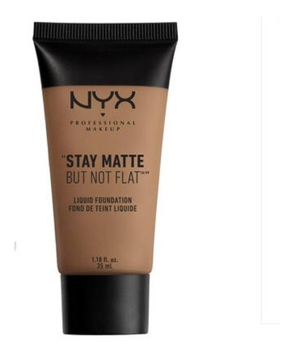 Nyx Base Líquida Stay Matte But Not Flat Foundation Tom TAWNY/FAUVE 12