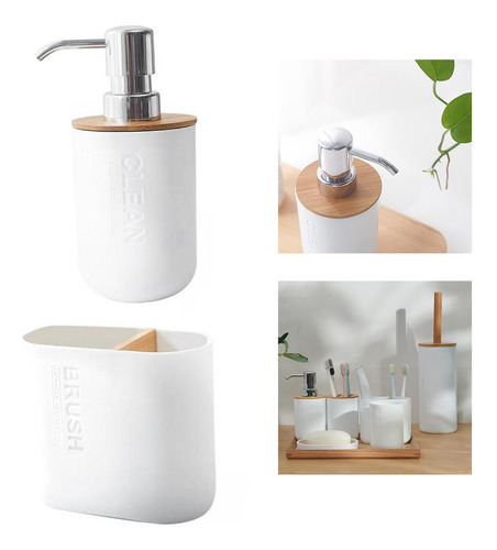 2 Piezas De Accesorios De Baño Para La Decoración De La