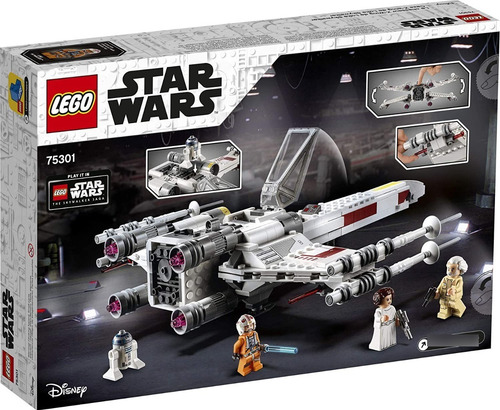 Imagen 6 de 7 de Lego Star Wars 75301- Caza Ala-x De Luke Skywalker