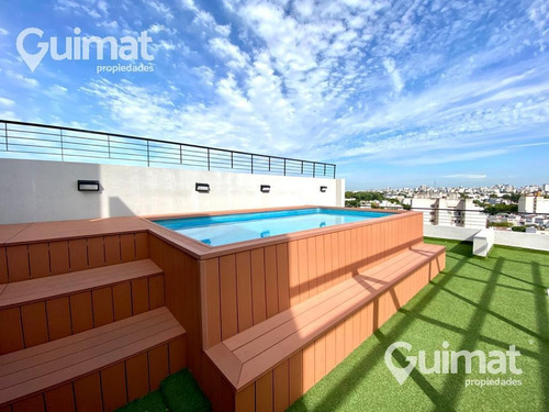 Imagen 11 de 12 de Excelente Monoambiente A Estrenar, Piscina Y Solarium.