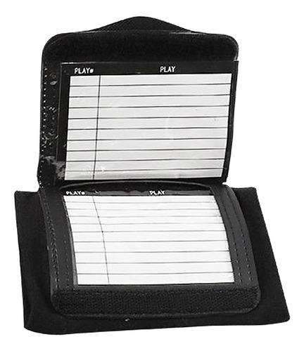 Sports Wristbands Playbook With Window Double Page S