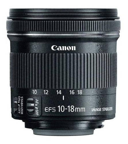 Lente Canon Ef-s 10-18mm F/4.5-5.6 Is Stm | Envío Gratis