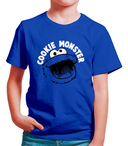 Polo Niño Cookie Monster (d0051 Boleto.store)