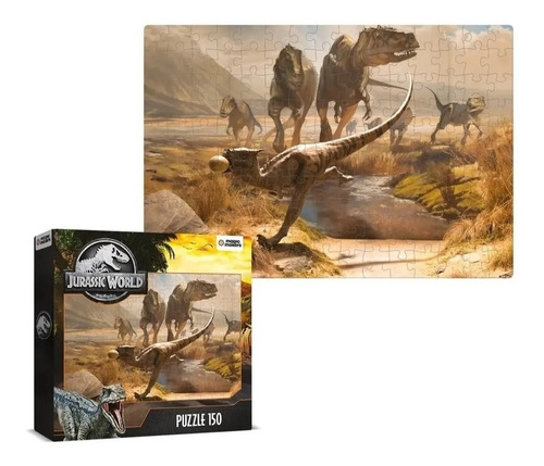 Rompecabezas Puzzle Jurassic World 150 Pzs Dinosaurios Orig