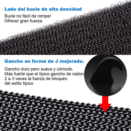 Vanance Velcro Con Adhesivas Para Costura Rollo Gancho