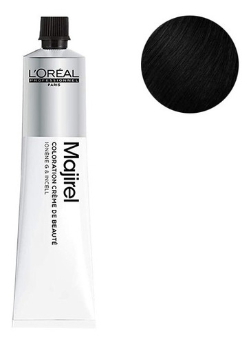 Tinta Loreal Profesional Majirel N° 1 Permanente 50gr