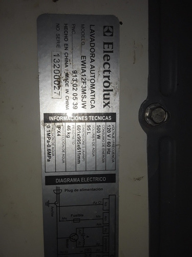 Imagen 3 de 7 de Tarjeta De Potencia Y Display De Lavadora Electrolux