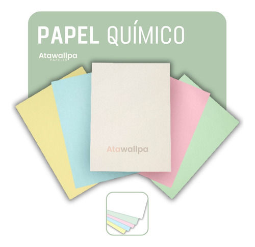 Papel Químico A4 Cf X500