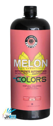 Shampoo  Automotivo Melon Colors Rosa 1:150 1,5l Easytech