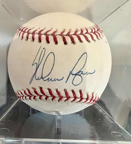 Nolan Ryan Pelota Autografiada Con Su Certificado