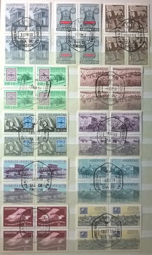 Argentina, Lote 18 Cuadritos Pde Año 1958 L14220