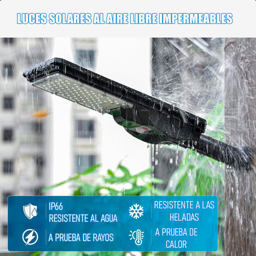 Foco Solar 400w Focos Solares Led Focos Exteriores Foco Led