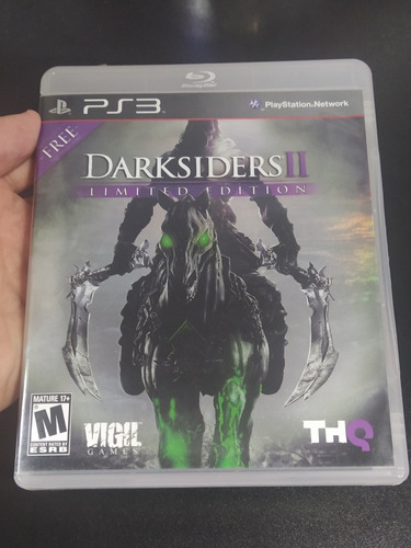 Darksiders 2 Ps3 Completo Capa Brilhante Blus Playstation 3