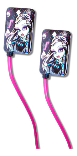 Audífonos Embutidos Monster High - Planos 11448-esp Color Negro