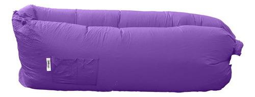 Colchon Inflable Game Power Sofa Inflable Morado 250x70 Cms Color Lila