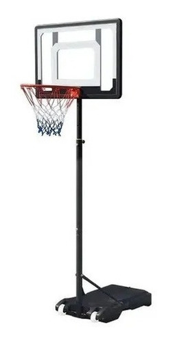 Tablero De Basket Con Poste Ajustable Runic Juvenil 2.1m