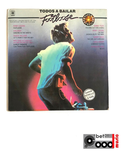 Lp Vinilo Original Soundtrack - Footloose / Excelente 