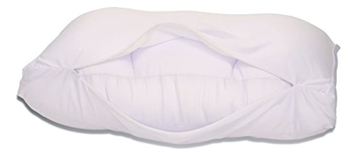 Funda De Almohada Deluxe Comfort Microbead Cloud Pillow, Med