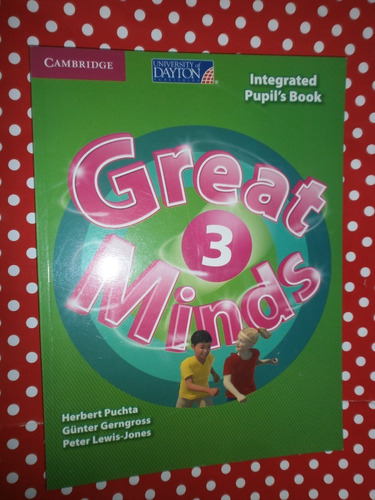 Great Minds 3 Cambridge Integrated Pupil's Book Nuevo!