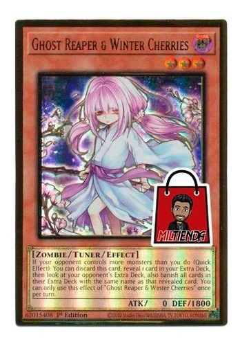 Ghost Reaper & Winter Cherries - Gold - Miltienda - Yugioh