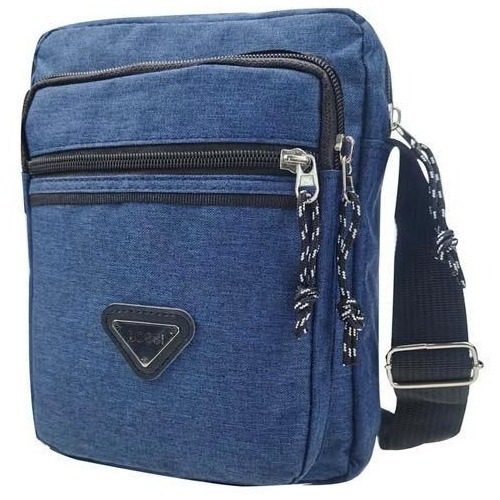 Imagen 2 de 8 de Morral Bandolera Shoulder Bossi Microfibra Impermeable