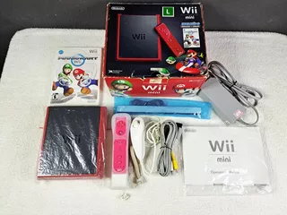 Nintendo Wii Mini - Serial Batendo. Faço 750 Em Perfeito Estado. Tudo Original. Console Bloqueado.
