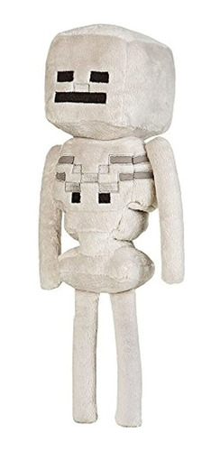 Peluche De Esqueleto-minecraft Color Blanco,12 In. Jinx