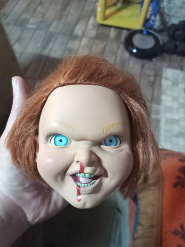 Cabeça Chucky Good Guy O Boneco Assassino 10cm.