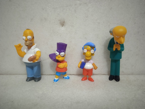 Simpson Burger King Lote Bart Milhouse Burns Homero Mr34