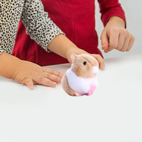 Juguete De Felpa Con Decoración Interactiva Del Hámster