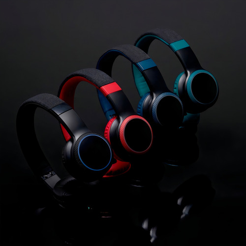 Fone De Ouvido Corrida Bluetooth Entrada P2 E Cartão Memoria Cor Vermelho