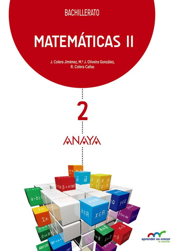 Matemáticas Ii. ( Libro Original )