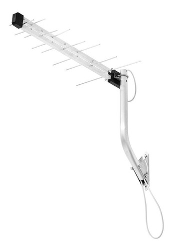 Antena Digital Externa Full Hd 16 Elementos Com Suporte