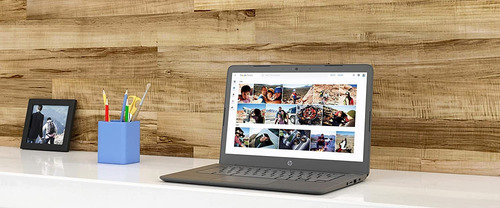 Hp 4bs38ua Chromebook 14'' Ips Hd Portátil, 4 Gb Ram