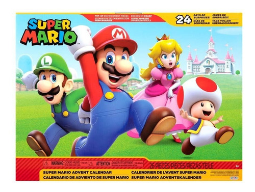 Figura Nintendo Super Mario Calendario De Adviento 40479