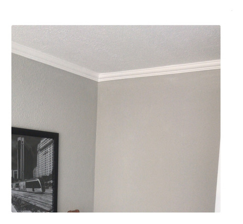Imagem 4 de 10 de Moldura Rodateto Isopor C/ Acabamento Massa Mod 15 - 26 Mts