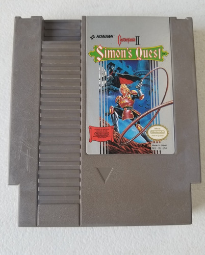 Castlevania 2 Simons Quest Para Nintendo Nes En Buen Estado