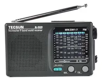 Comprar Rádio Portátil De Ondas Curtas Tecsun R-909 Am\u002Ffm\u002Fsw1-7 Worl