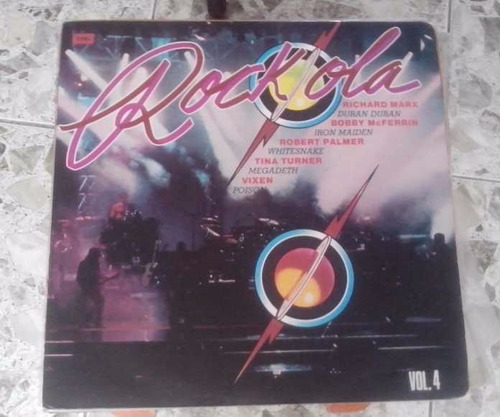 Lp Vinilo Acetato Rockola Vol 4 Varios  Grandes Exitos