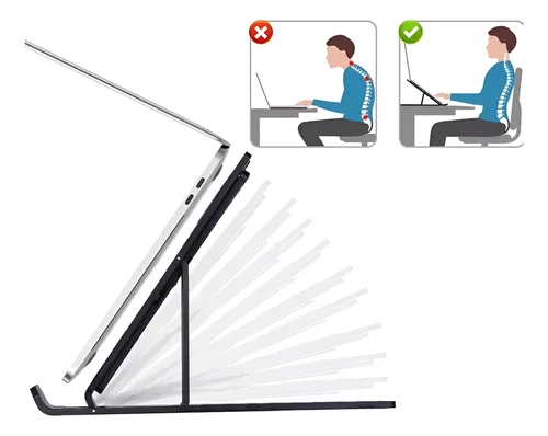 Soporte Atril Plegable Regulable Para Laptop Notebook Tablet