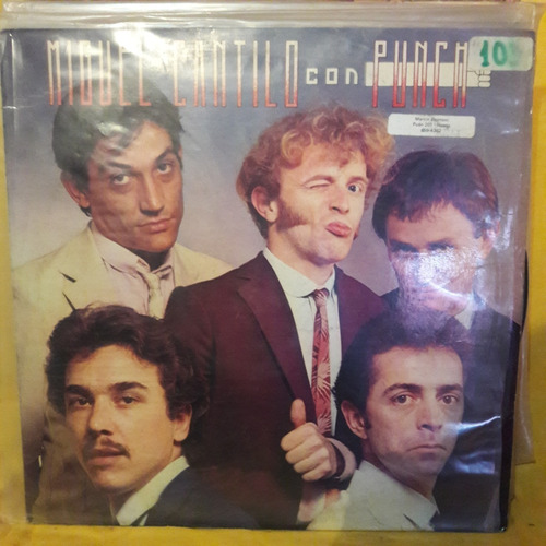 Vinilo Miguel Cantilo Con Punch Z Rn1 