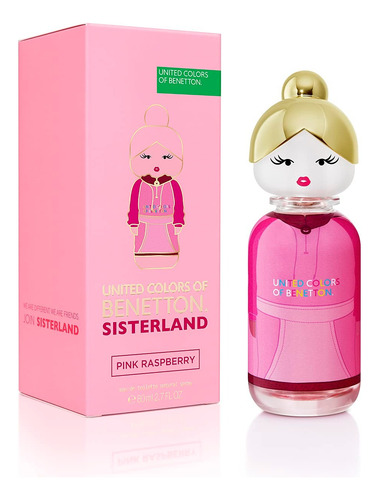 Benetton Sisterland Pink Raspberry Edt 80ml Perfume