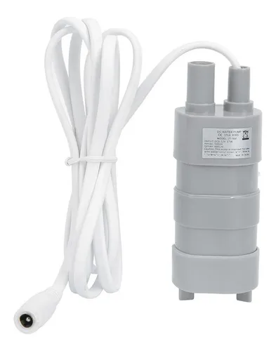Bomba Sumergible 600l 12vdc Jt-500 Acuario Fuente 1.4a 5mts