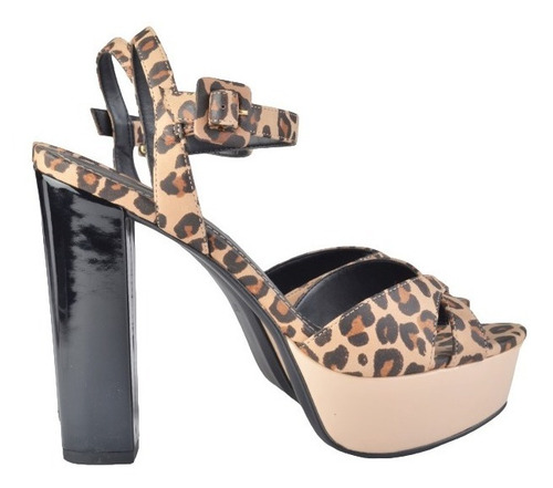 Sandalias Zuecos Cuero De Mujer Cuota Versalles - Ferraro