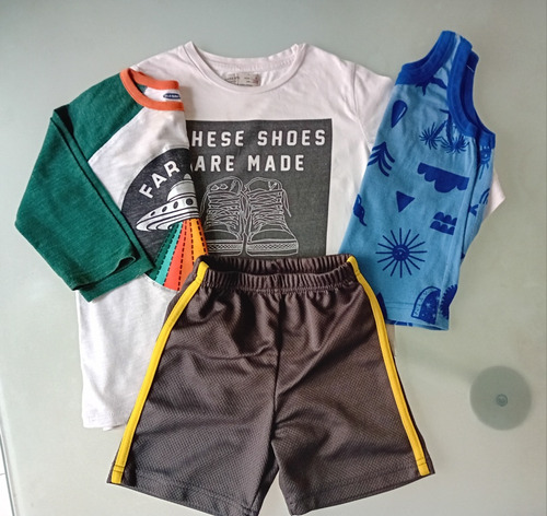 Ropa De Niños Lote 4 Prendas 