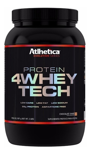 4 Whey Tech (907g) - Atlhetica