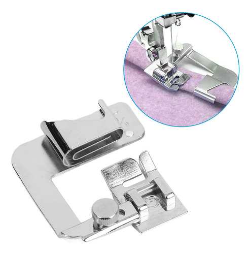 Calcador Sapata P/ Barra Bainha Máquina Costura Doméstica