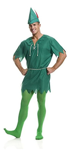 Disfraz Unisex De Peter Pan Para Adulto