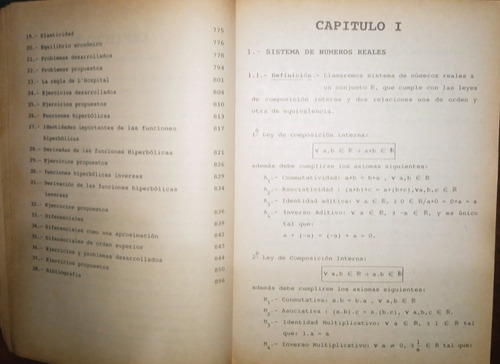Libro Analisis Matemático 1 (Usado)